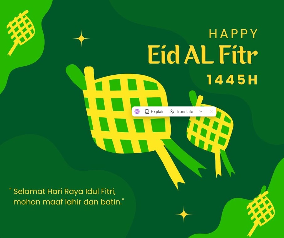 Selamat Hari Raya Idul Fitri 1 Syawal 1445 H kepada seluruh keluarga besar kami, baik karyawan, mitra, maupun pelanggan setia.