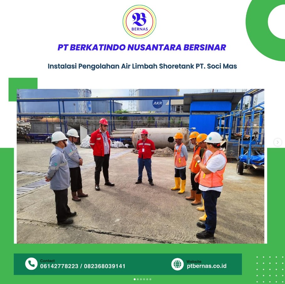 Instalasi Pengolahan Air Limbah Shoretank PT Soci Mas